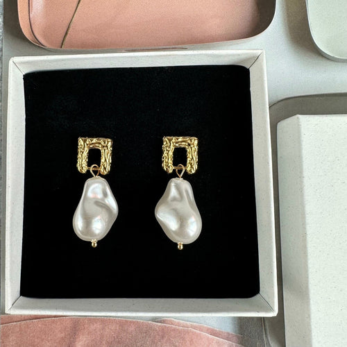 Øreringe Indie 18k forgyldt - VIAMAJA.DK