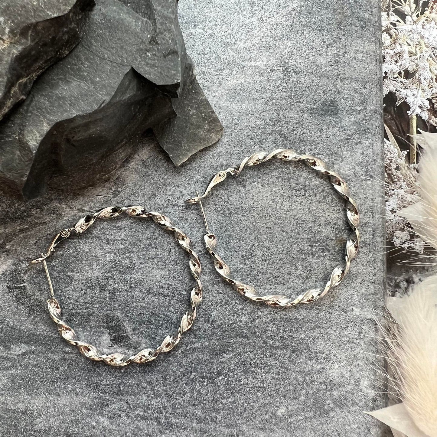 Øreringe Jenna Hoops - VIAMAJA.DK