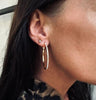Örhängen Julie Hoops 18K förgyllda