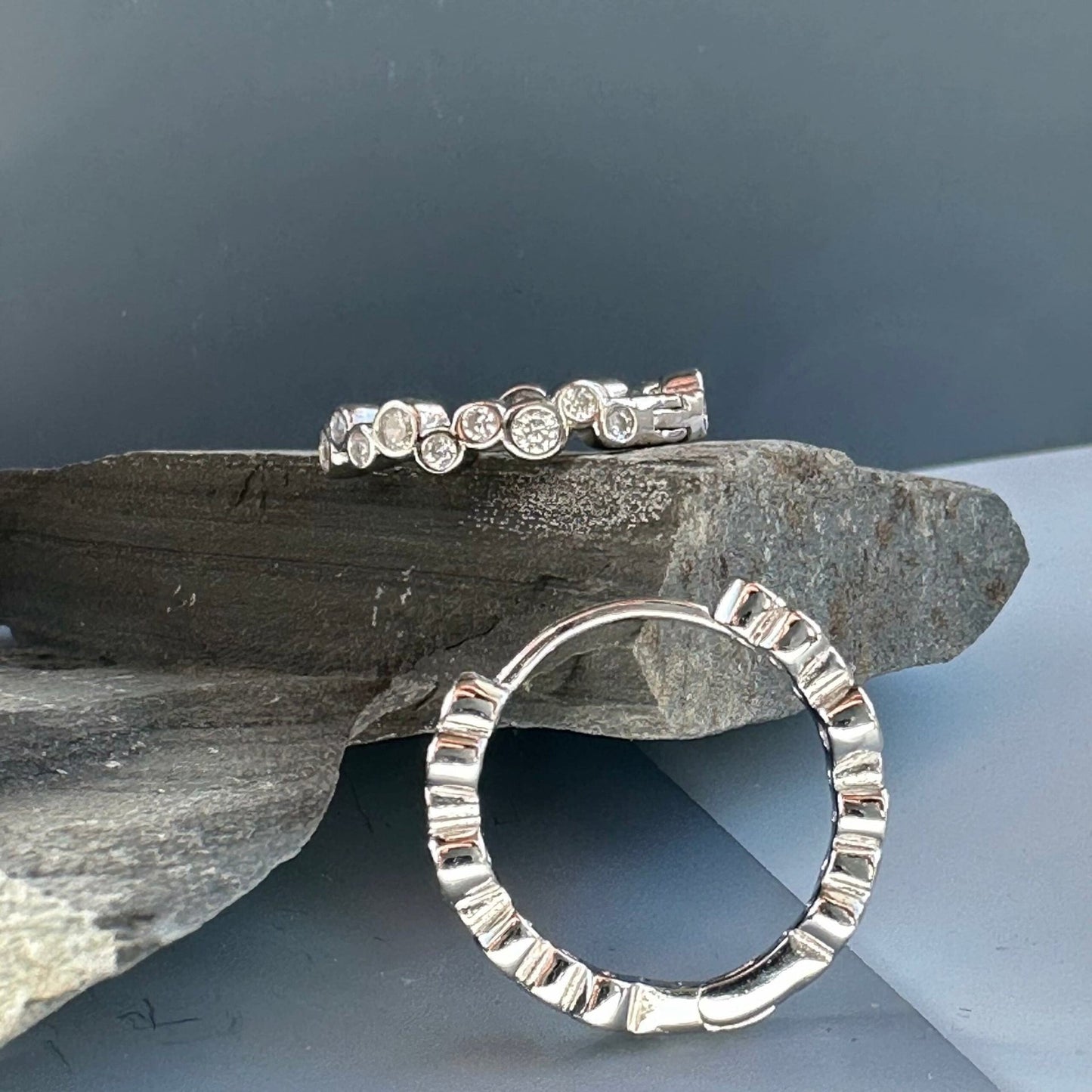 Øreringe LETIZIA Sterling sølv - VIAMAJA.DK