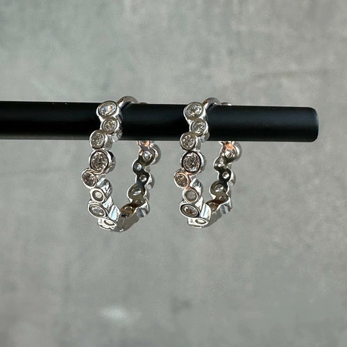 Øreringe LETIZIA Sterling sølv - VIAMAJA.DK