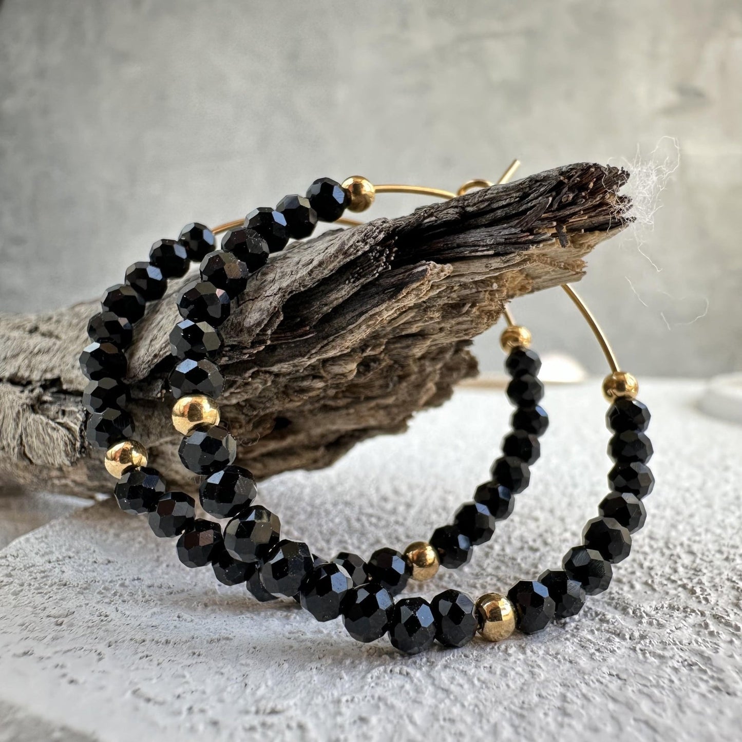 Øreringe Merle – Black - VIAMAJA.DK