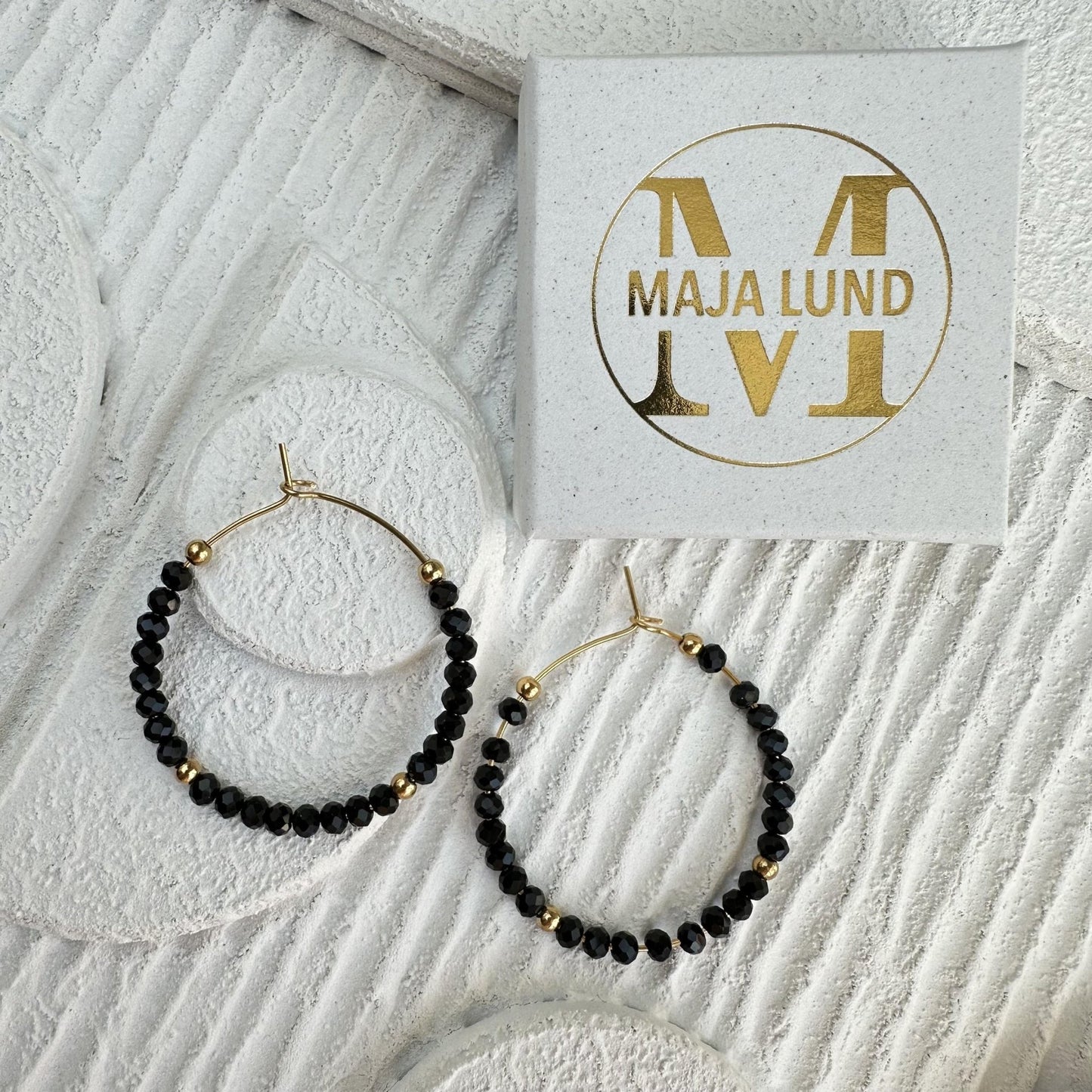 Øreringe Merle – Black - VIAMAJA.DK