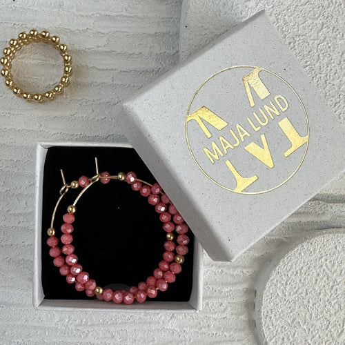 Øreringe Merle – Coral - VIAMAJA.DK