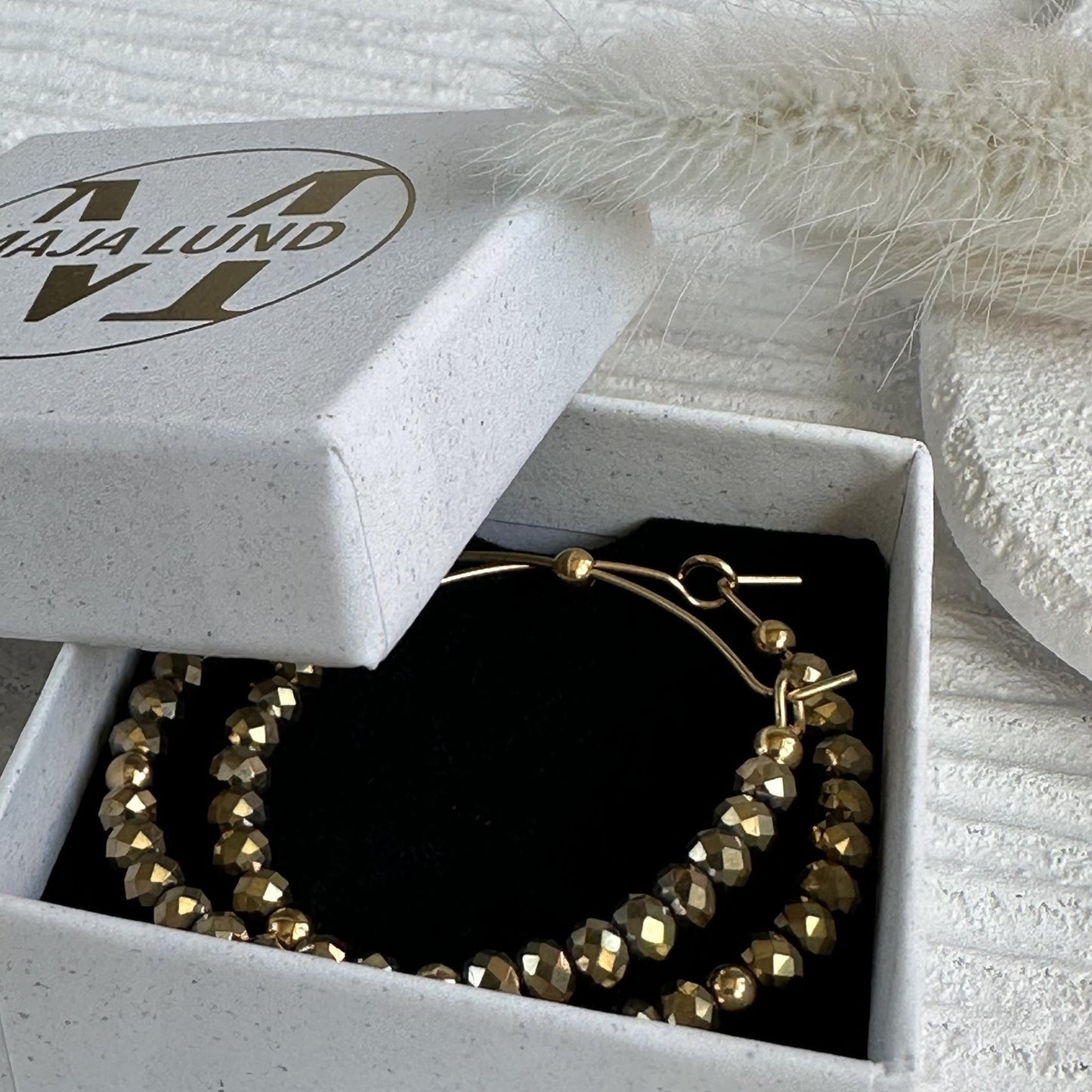 Øreringe Merle – Gylden - VIAMAJA.DK