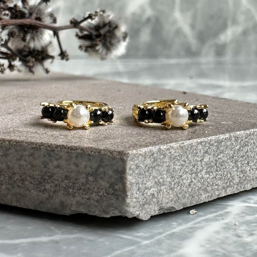 Øreringe Nicola 18K forgyldt - VIAMAJA.DK