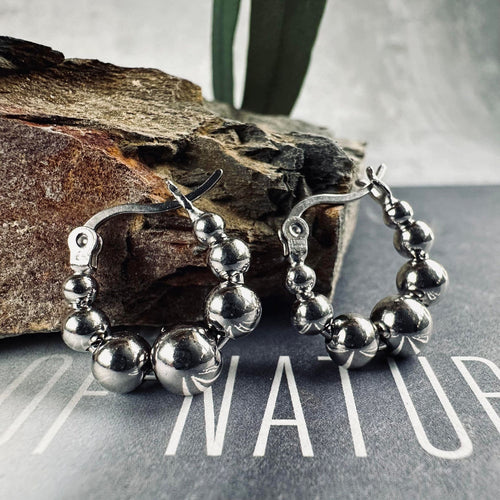 Øreringe Nilena Sterling sølv - VIAMAJA.DK