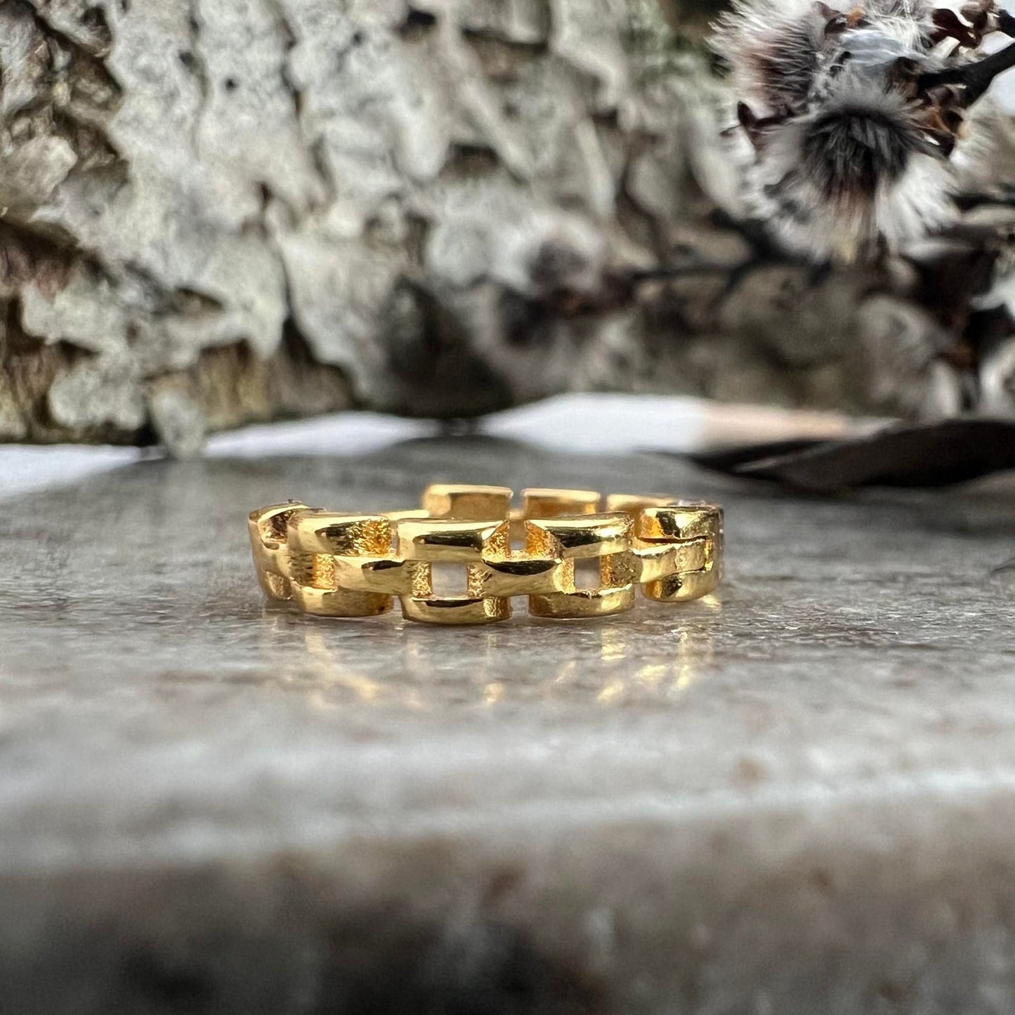 Øreringe Rachel 18K forgyldt - VIAMAJA.DK