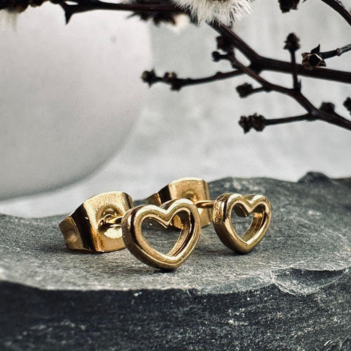 Ørestikker Bellisima forgyldt - Vandfast - VIAMAJA.DK