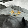 Öronstift GIA – Blue 18K förgyllt
