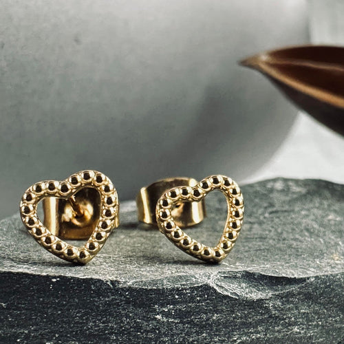 Ørestikker Gillano forgyldt - Vandfast - VIAMAJA.DK