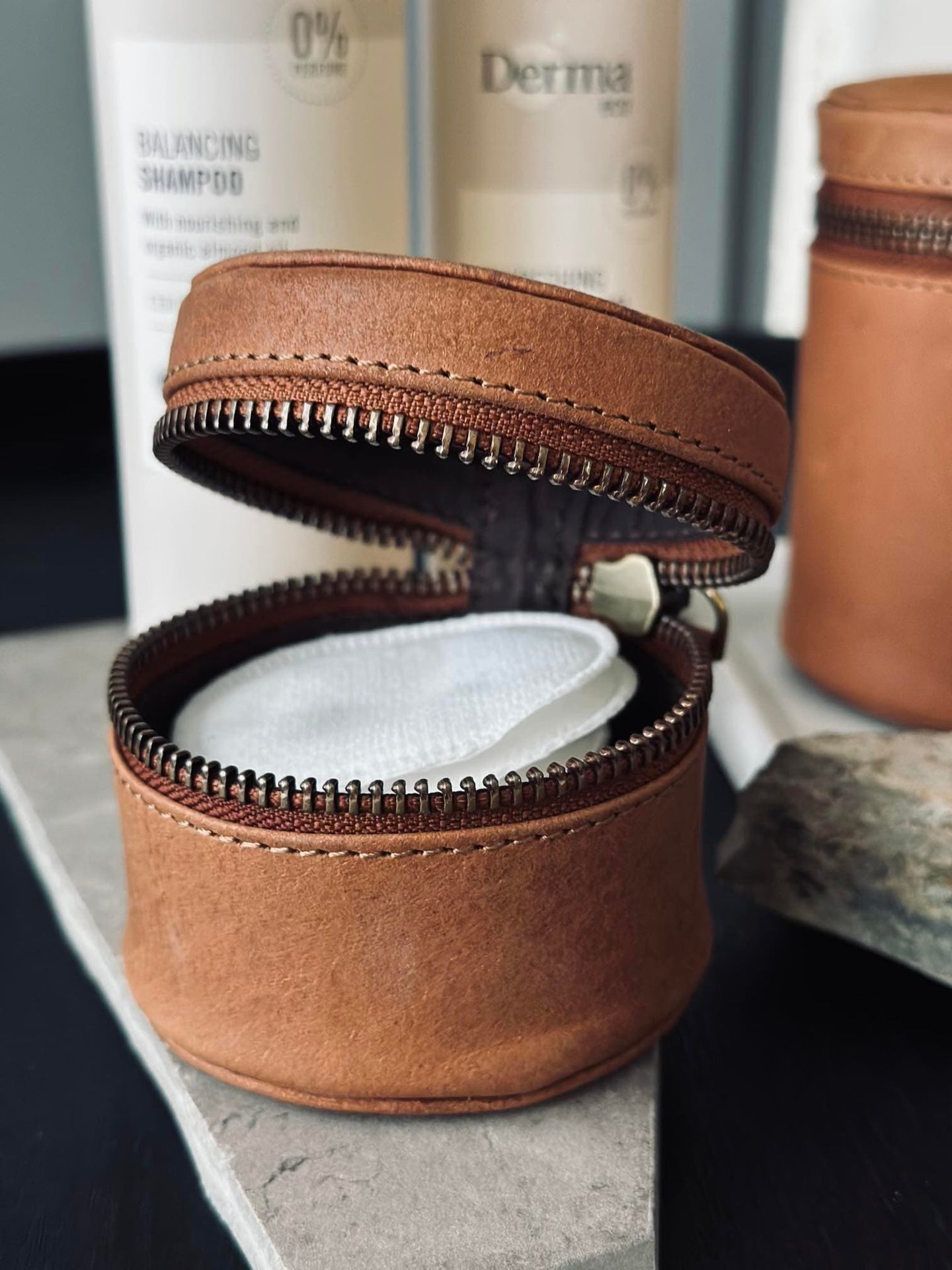 Organiser Leather - Small cognac - VIAMAJA.DK