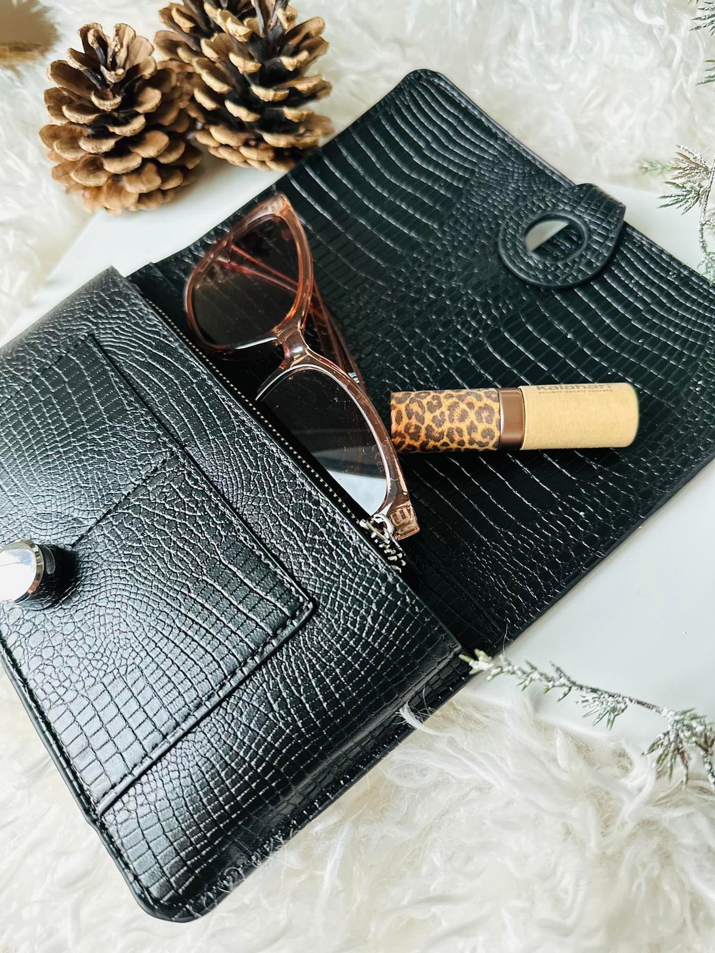 Organiser m. Pung MONET Black - VIAMAJA.DK