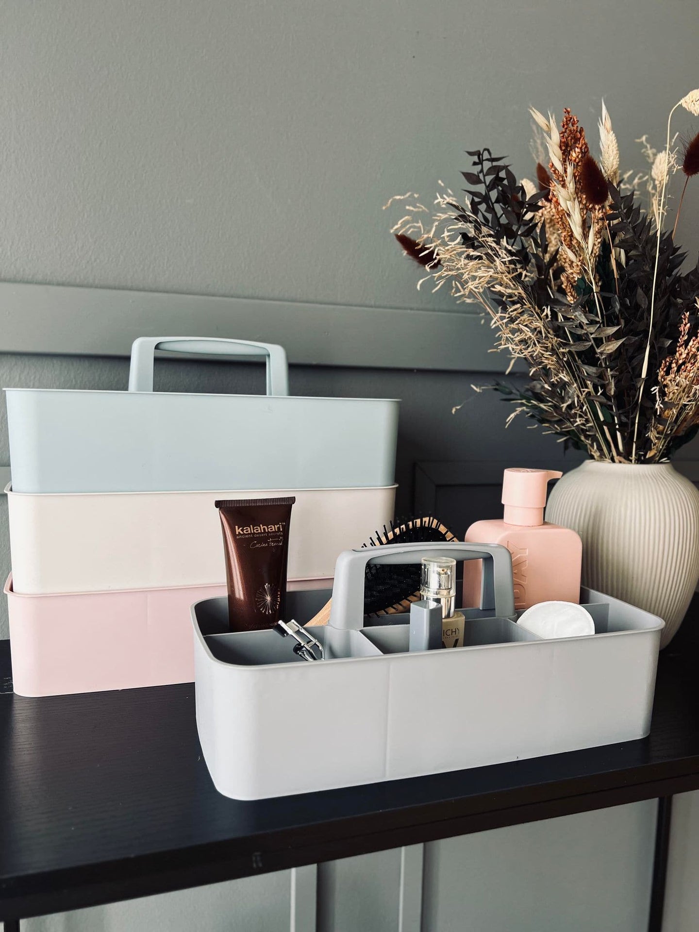 Organiser med håndtag - Grå - VIAMAJA.DK