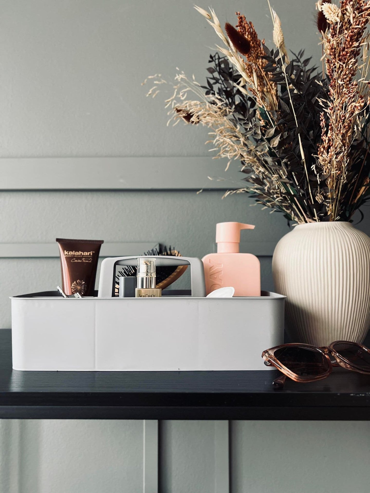 Organiser med håndtag - Grå - VIAMAJA.DK