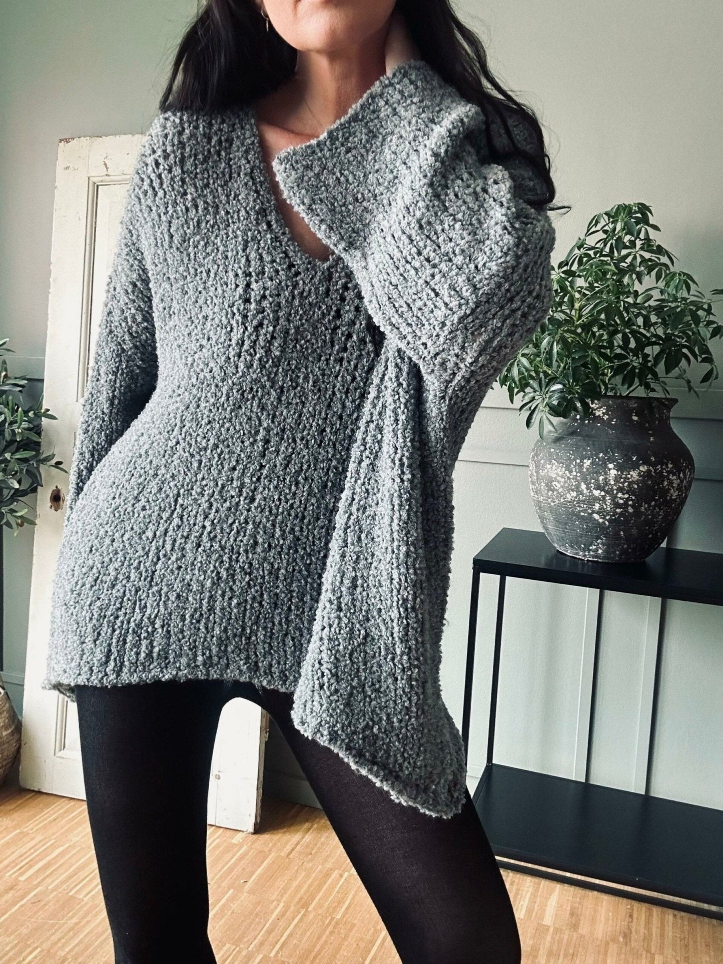 Oversize Cozy – Grey - VIAMAJA.DK