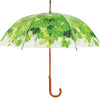 Paraply – Gröna blad