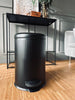 Pedalhink i svart metall - 20 liter