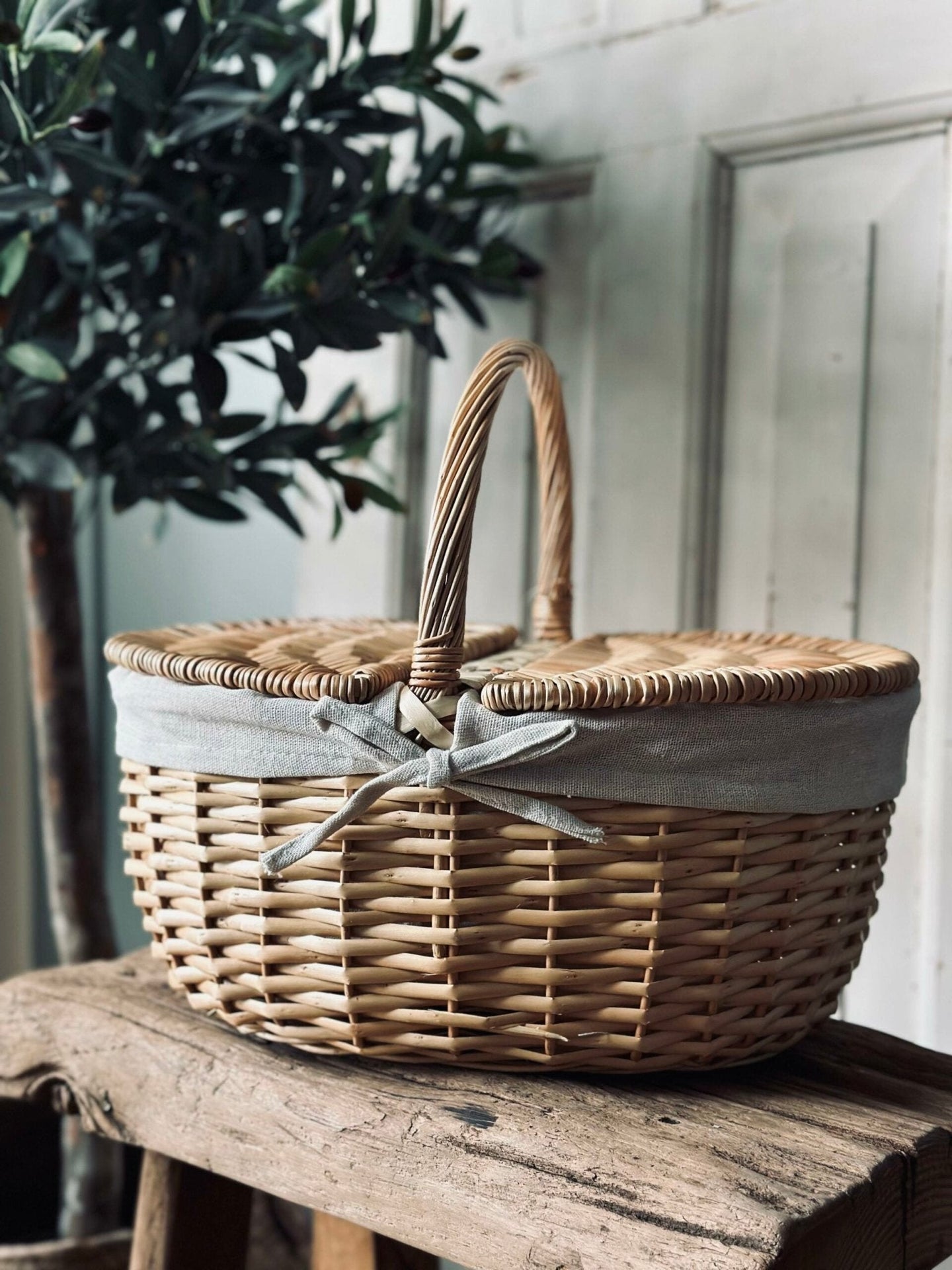 Picnic kurv – Oval - VIAMAJA.DK