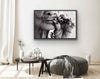 Affisch - Black/white Smoking 70x100