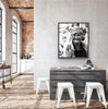 Poster Cute old lady - 70x100 cm