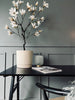 Kruka i betonglook - Bevattningssystem i botten - Beige