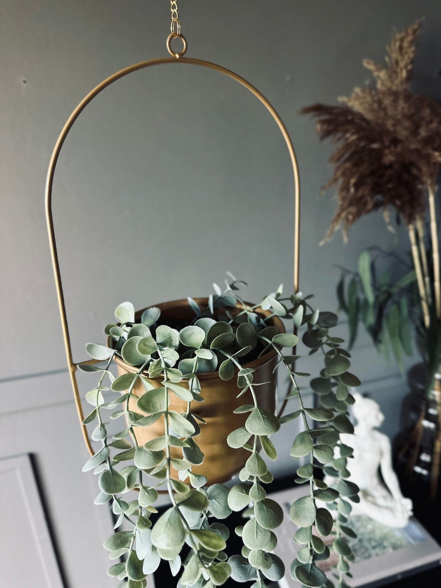 Potte med ophæng i Messing - VIAMAJA.DK