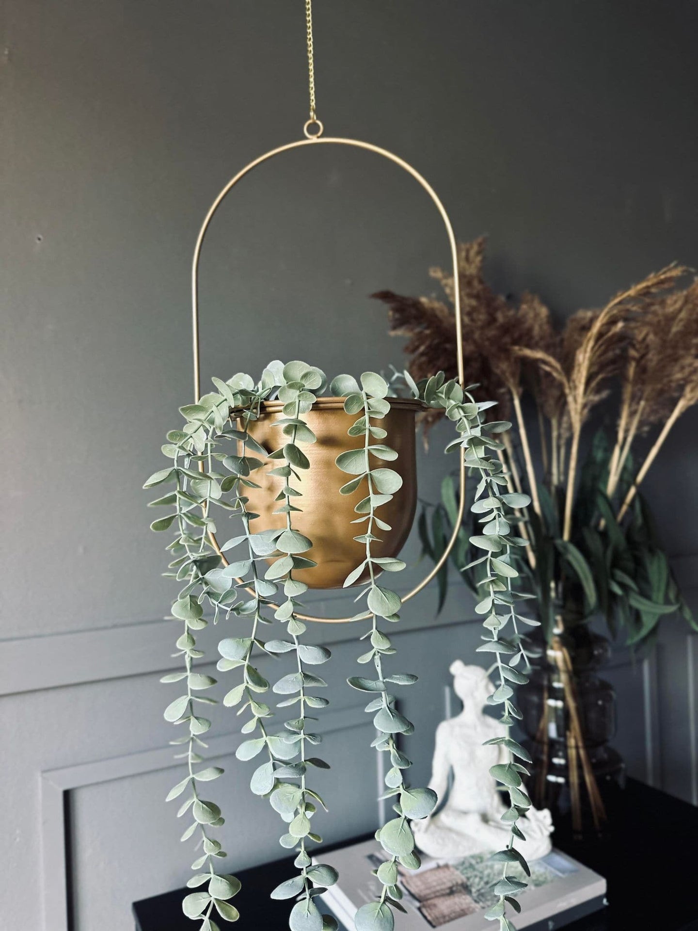 Potte med ophæng i Messing - VIAMAJA.DK