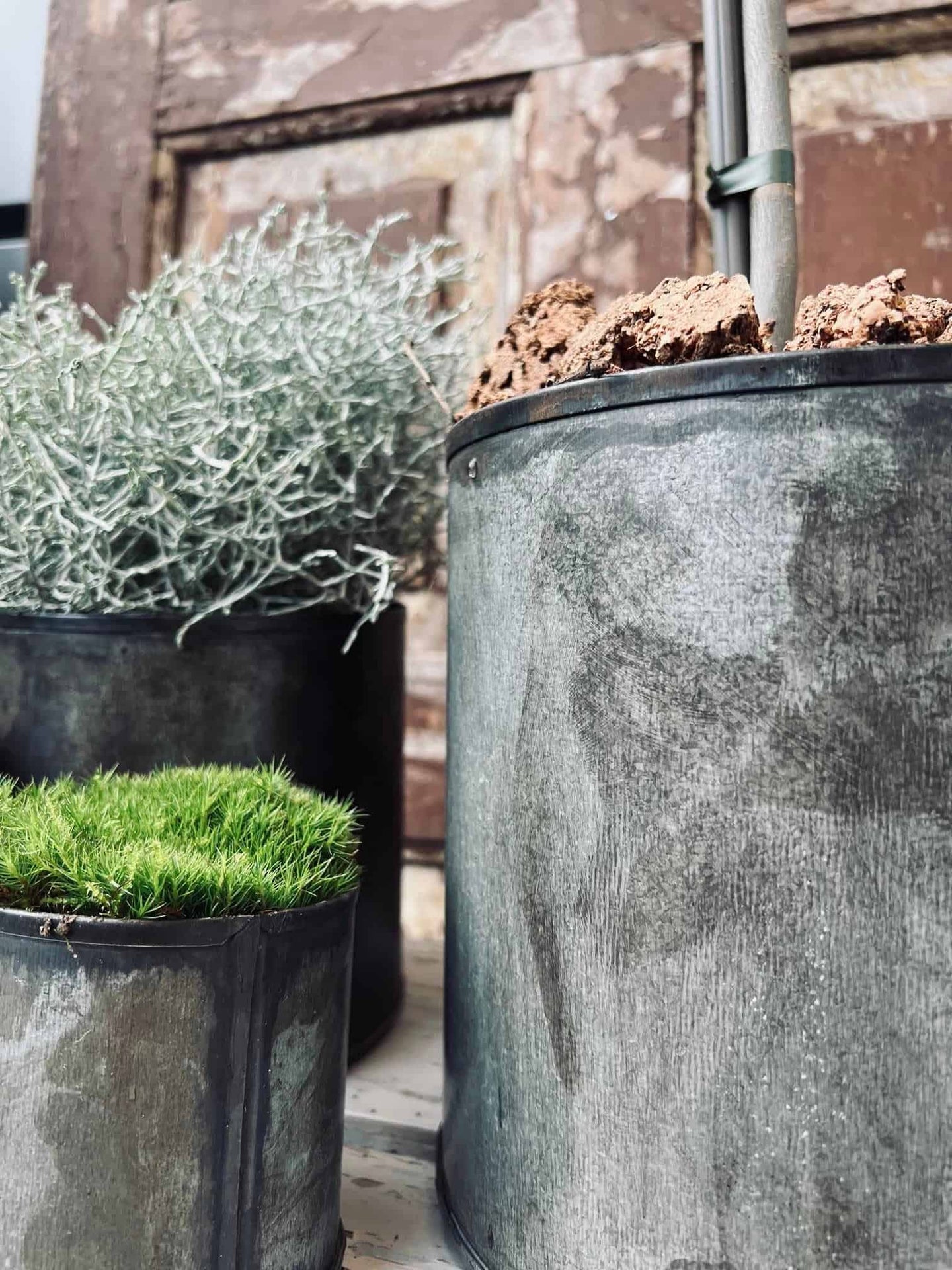 Potter i jern - Sæt af 4stk - VIAMAJA.DK