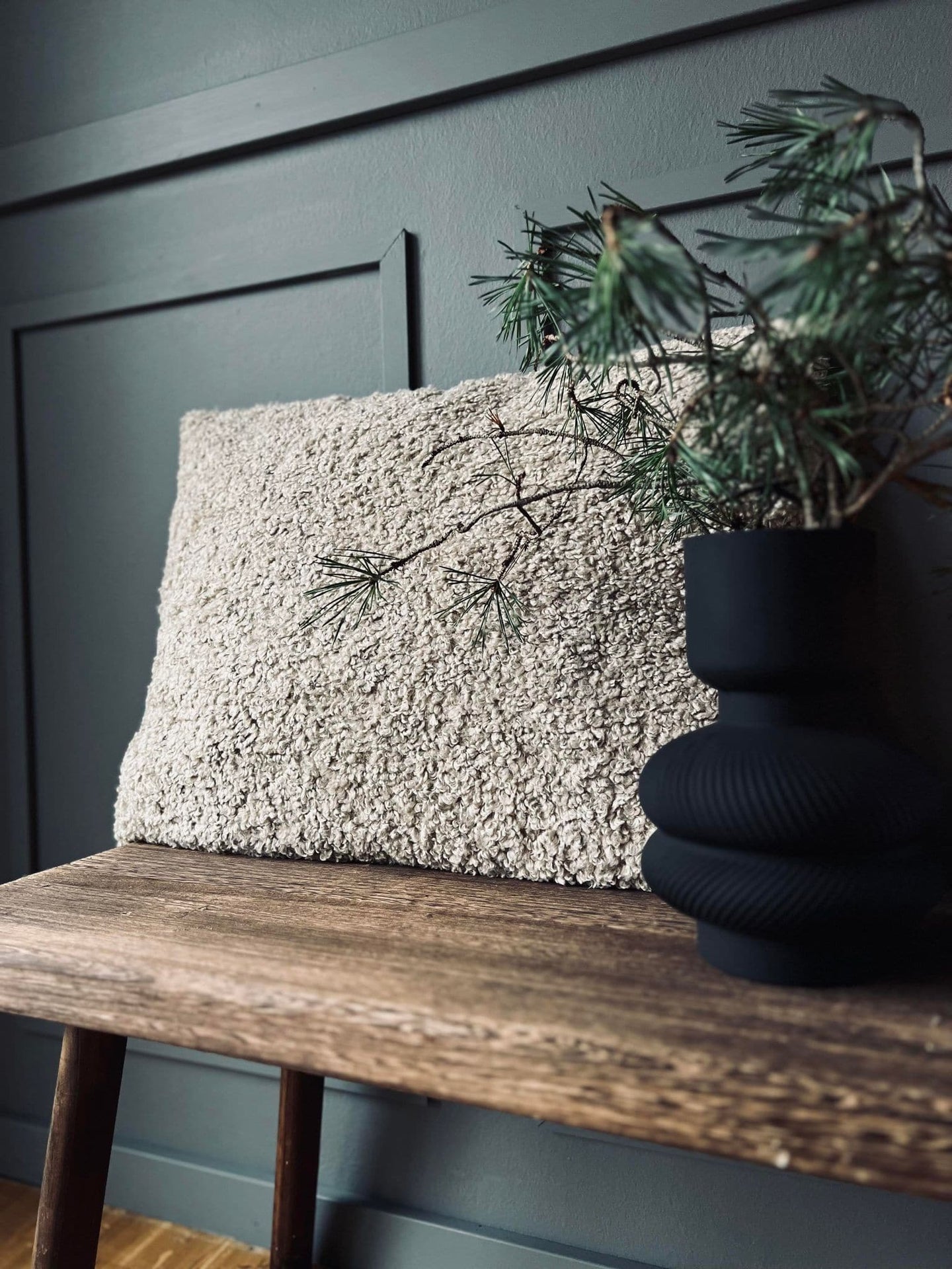 Pude ink fyld - Lys Beige 45x60 cm - VIAMAJA.DK