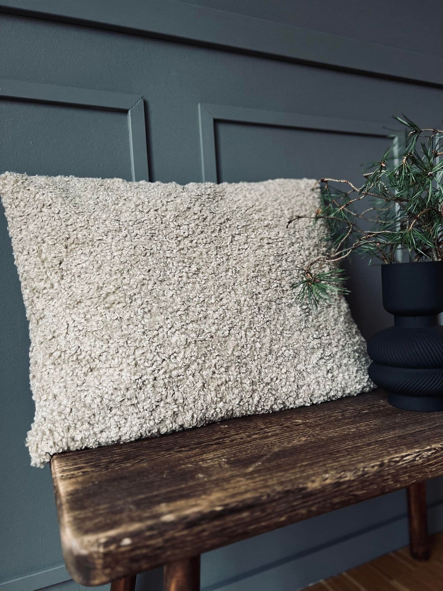 Pude ink fyld - Lys Beige 45x60 cm - VIAMAJA.DK