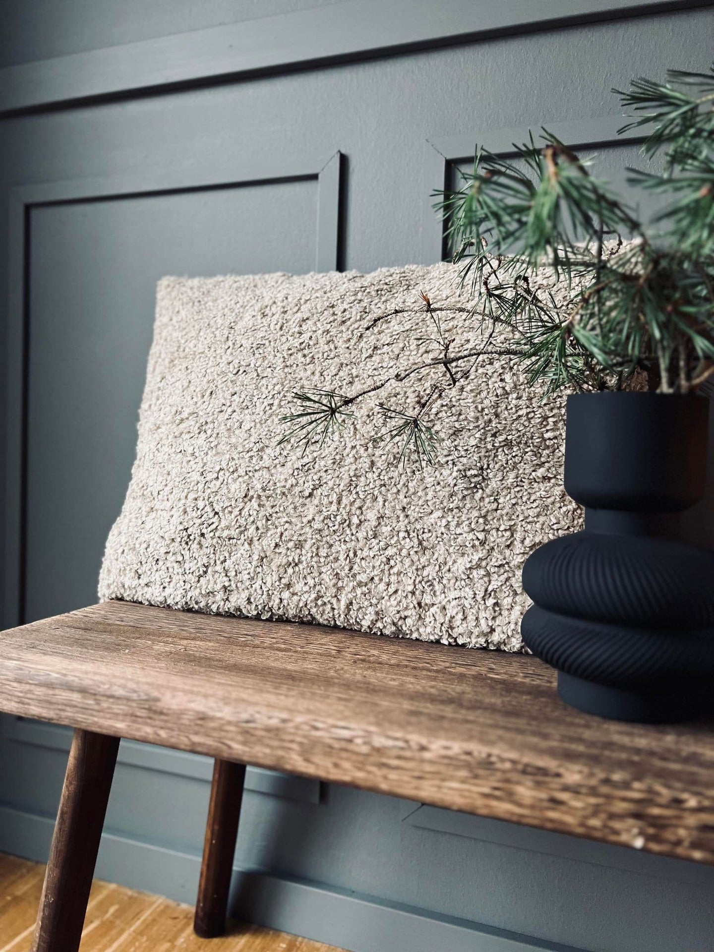 Pude ink fyld - Lys Beige 45x60 cm - VIAMAJA.DK