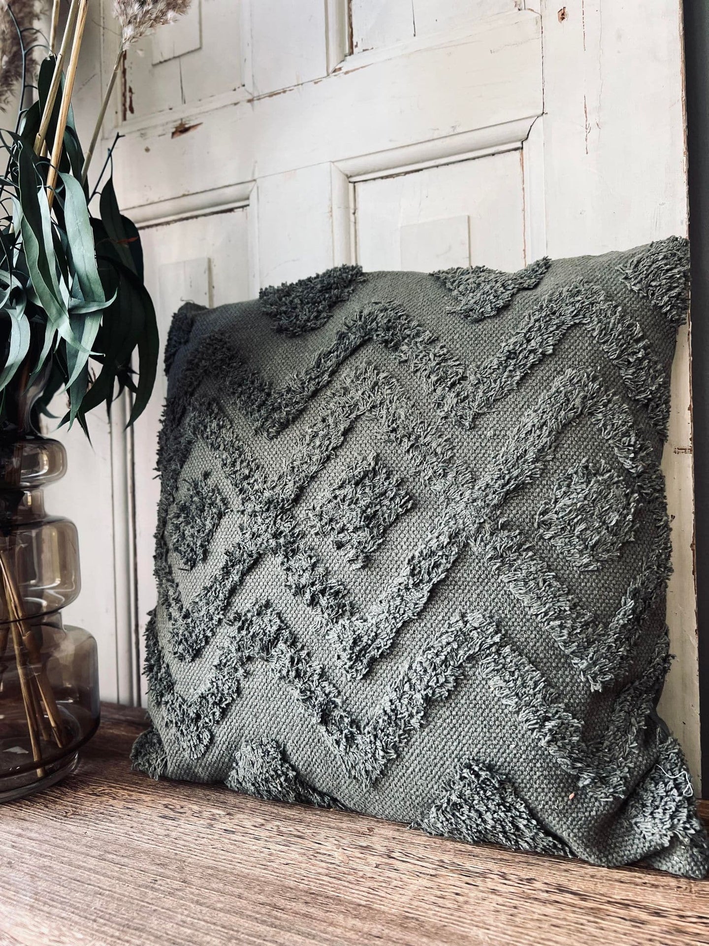 Pude ink fylde - Oliven - VIAMAJA.DK