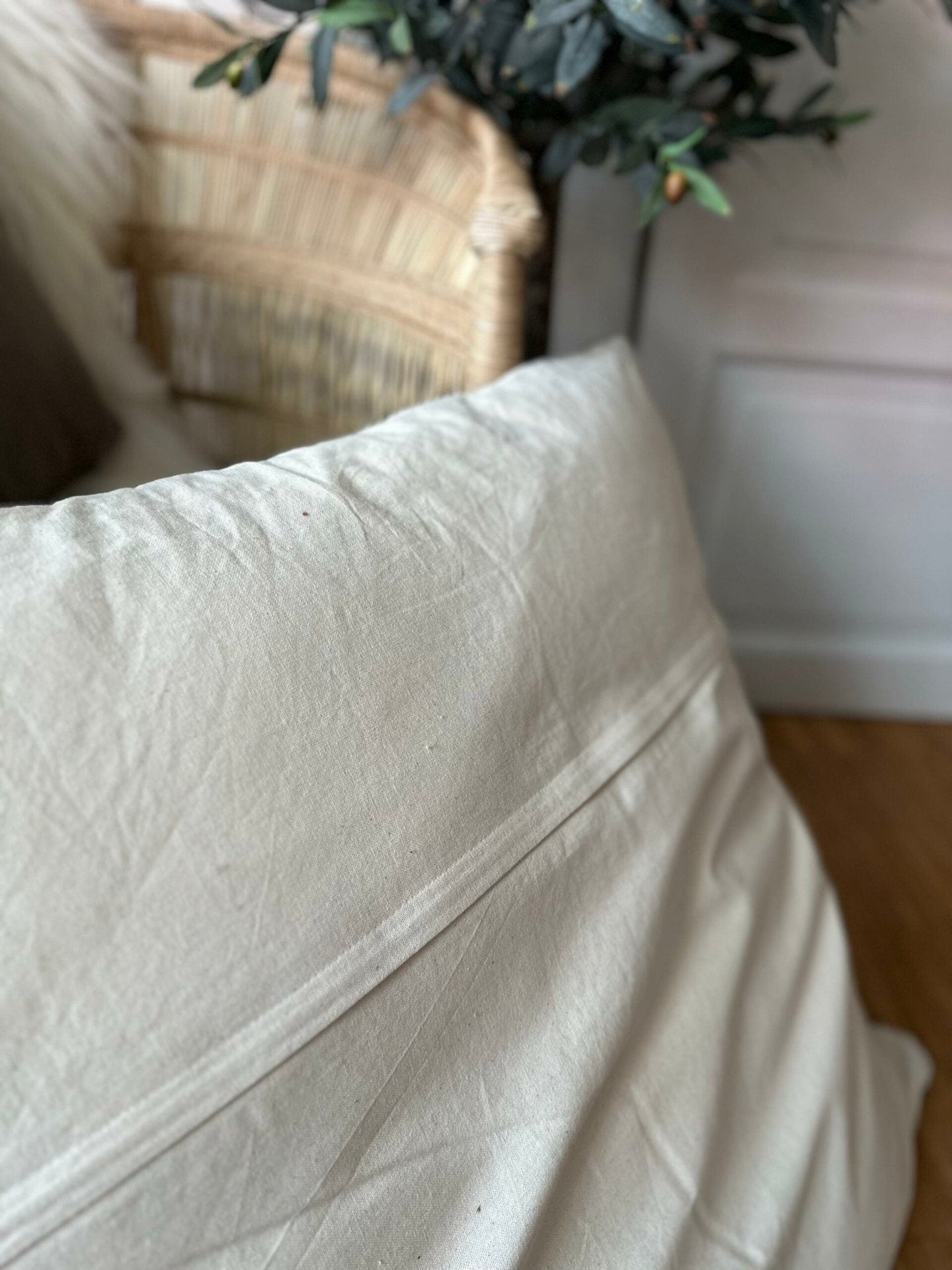 Pude – KING SIZE Beige - VIAMAJA.DK