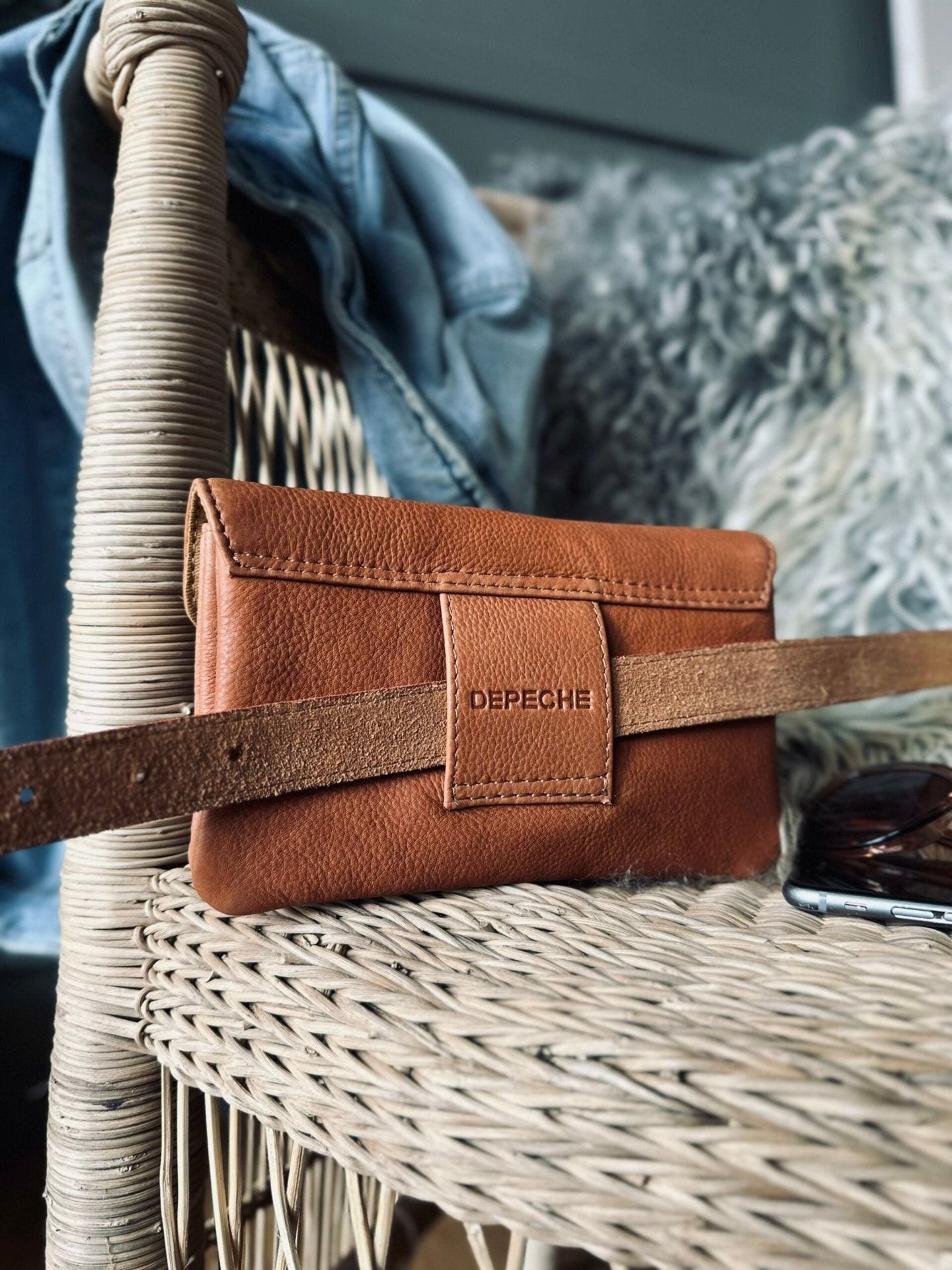 Pung Aura Cognac - VIAMAJA.DK