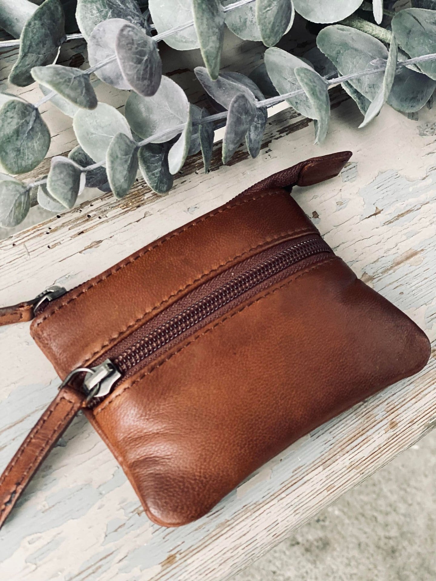 Pung - BASIS Dark cognac - VIAMAJA.DK