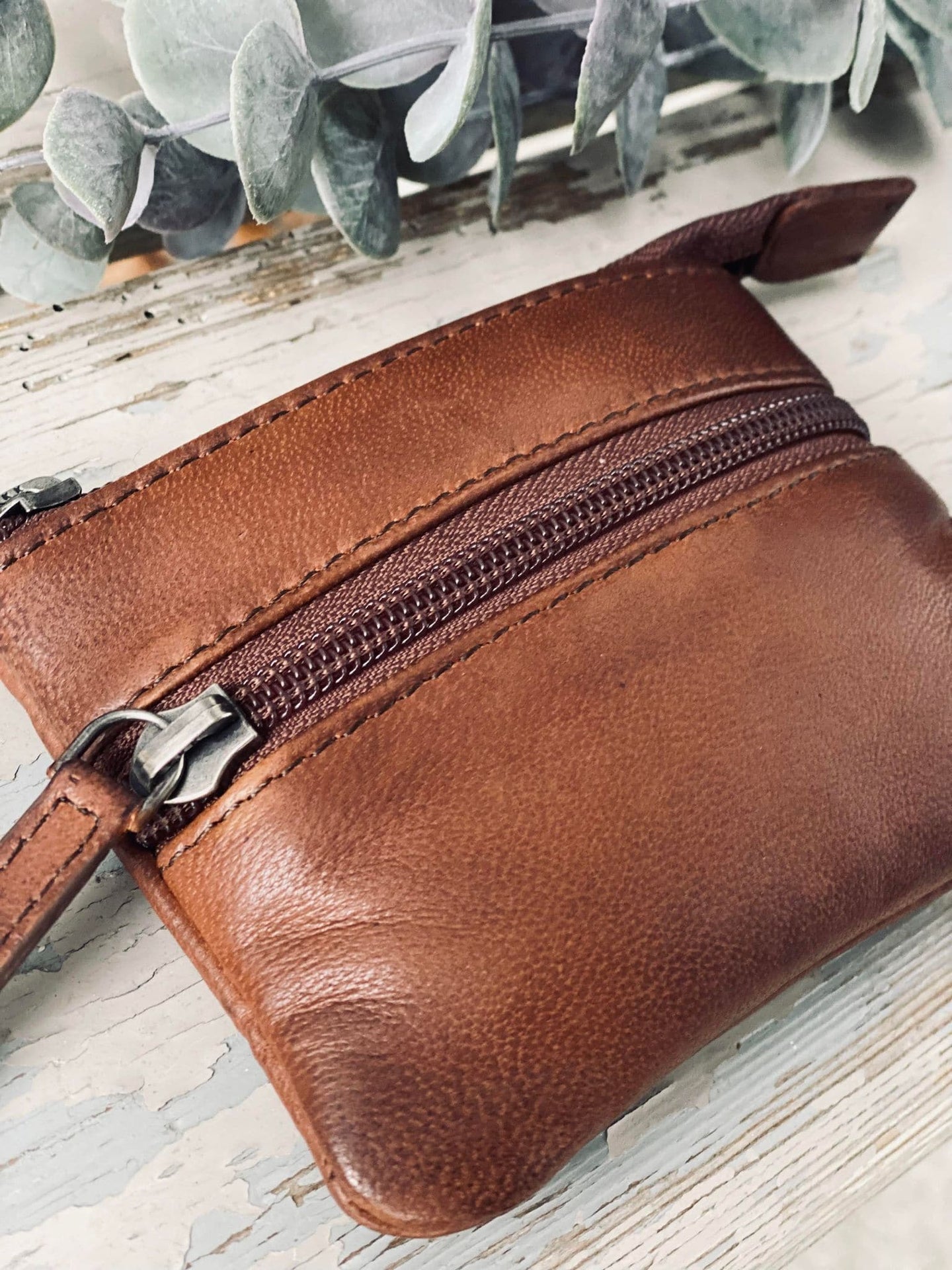 Pung - BASIS Dark cognac - VIAMAJA.DK