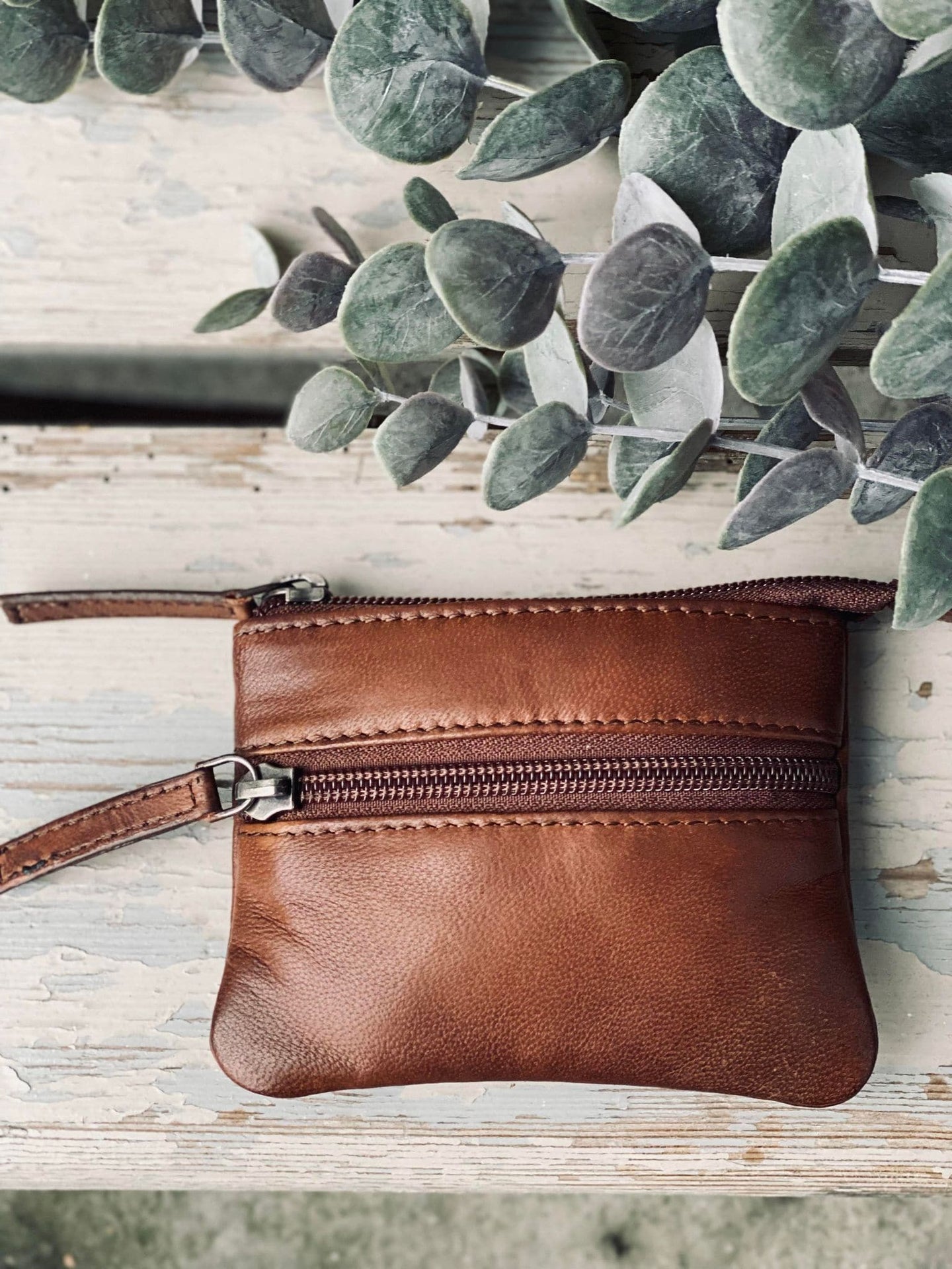 Pung - BASIS Dark cognac - VIAMAJA.DK