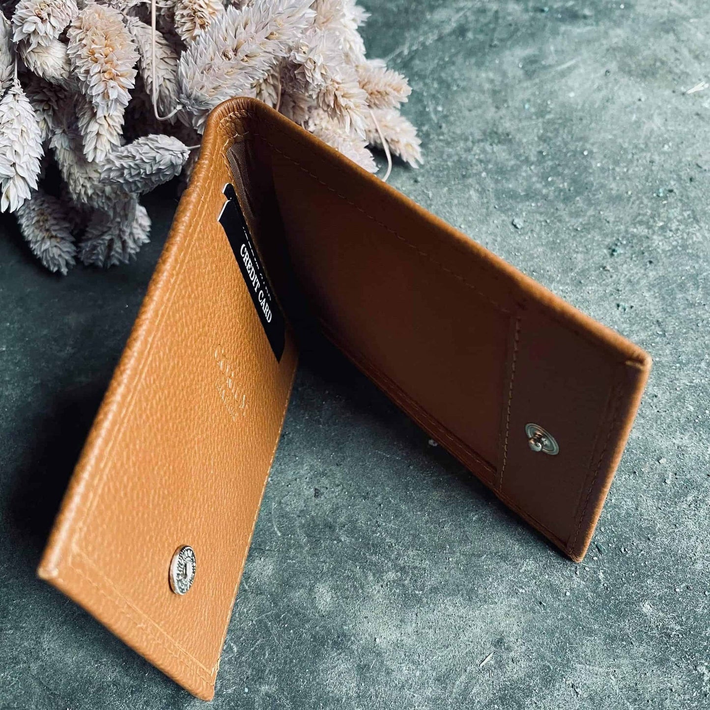 Pung LONDON - Læder Cognac - VIAMAJA.DK