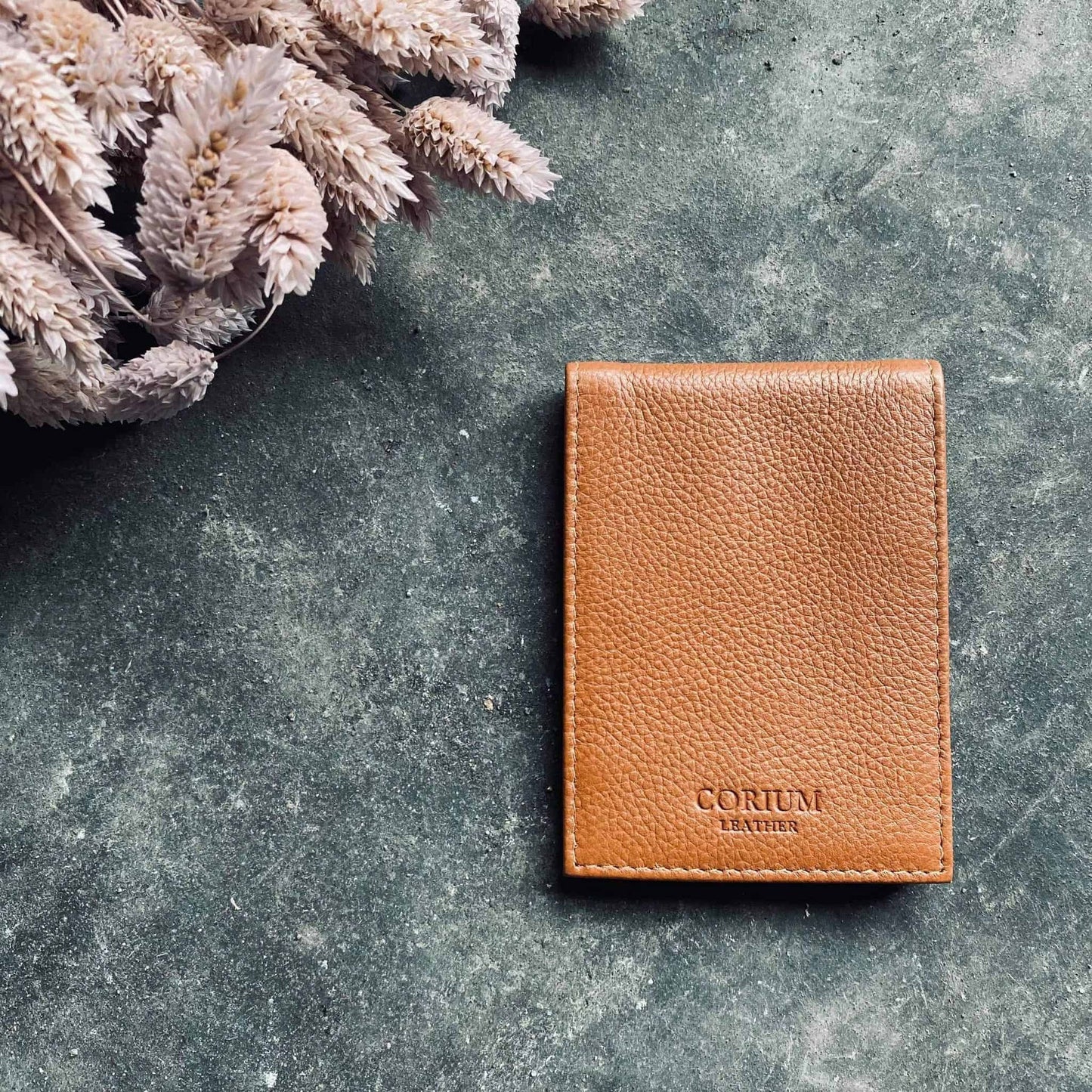 Pung LONDON - Læder Cognac - VIAMAJA.DK