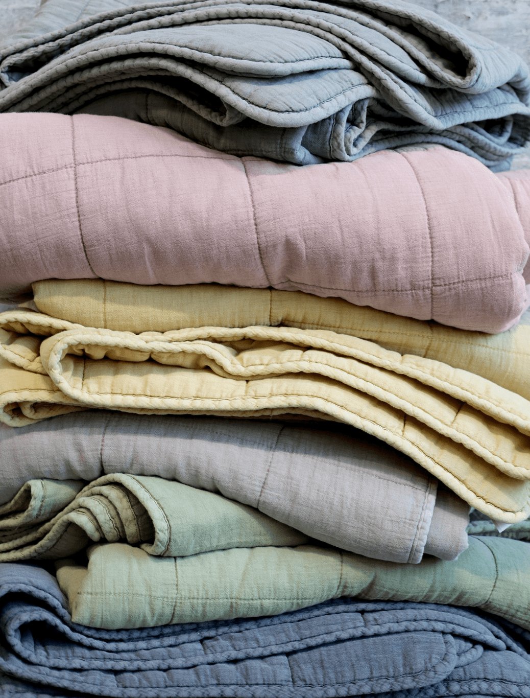 Quilt – Støvet Rosa - VIAMAJA.DK