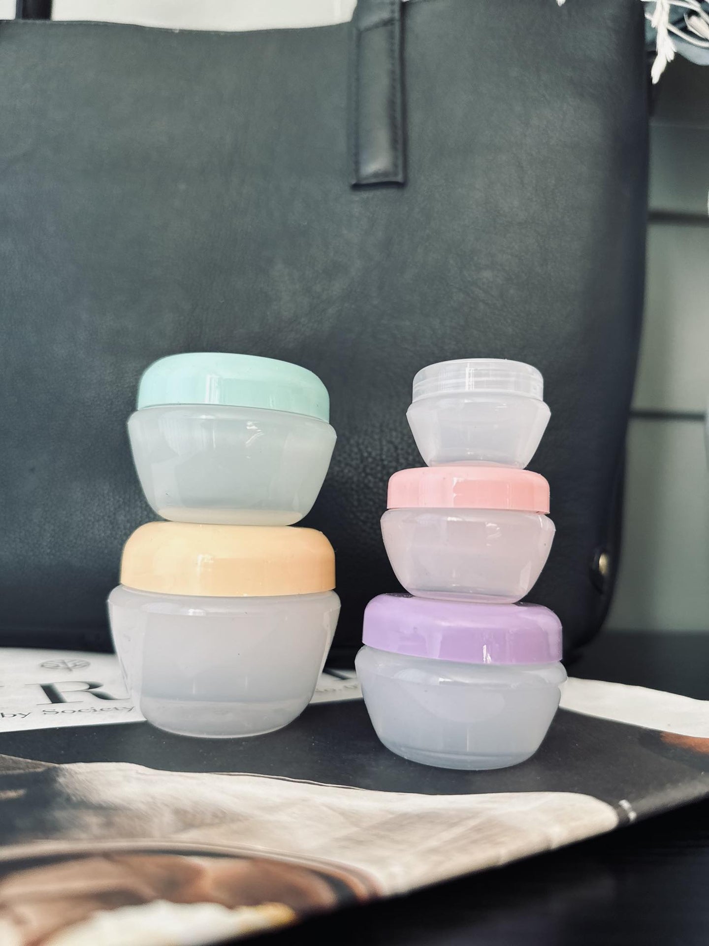 Rejsesæt – Opbevaring med 5 dele Color - VIAMAJA.DK