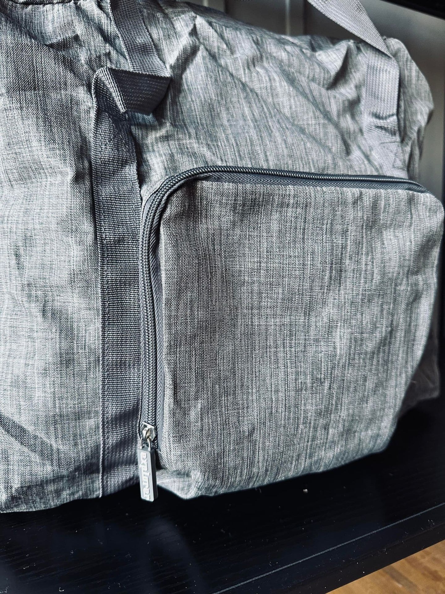 Rejsetaske Nylon Grå - Godkendt til håndbagage - VIAMAJA.DK