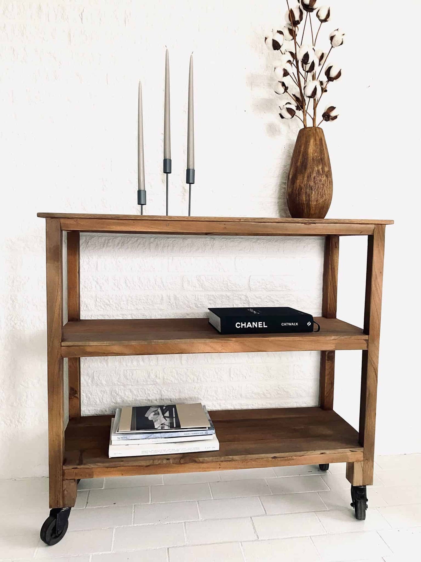 Reol på hjul - VIAMAJA.DK