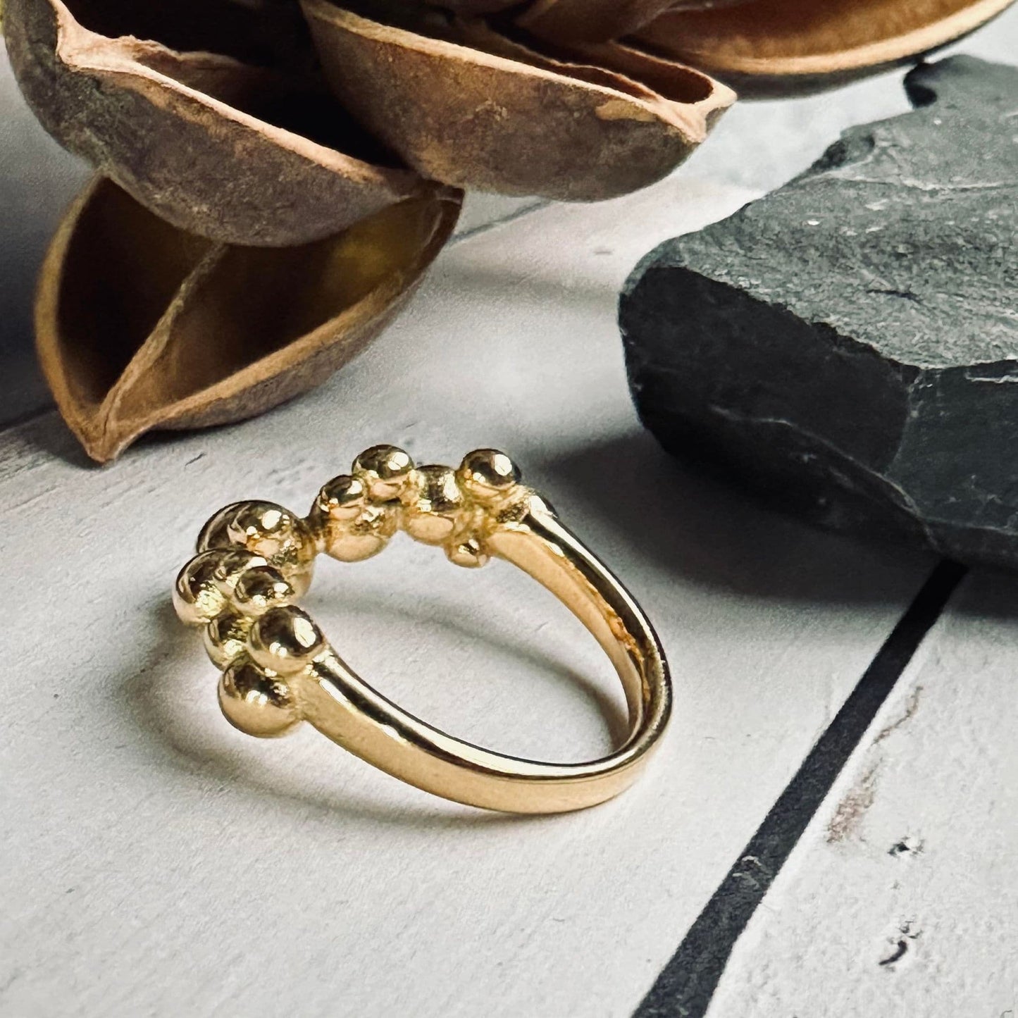 Ring Gabriella 18k forgyldt - VIAMAJA.DK