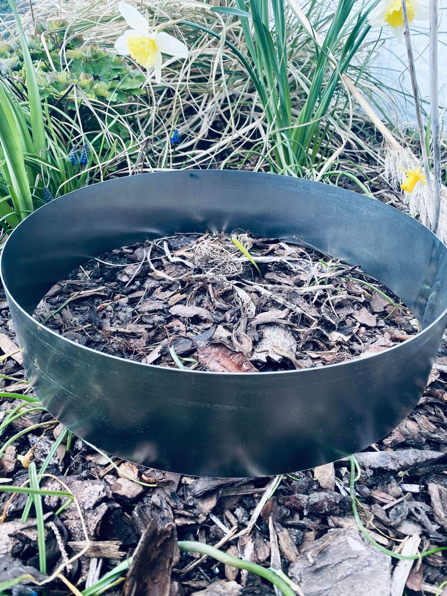 Ring til spejlbassin - Dia 40 Corten Rust - VIAMAJA.DK