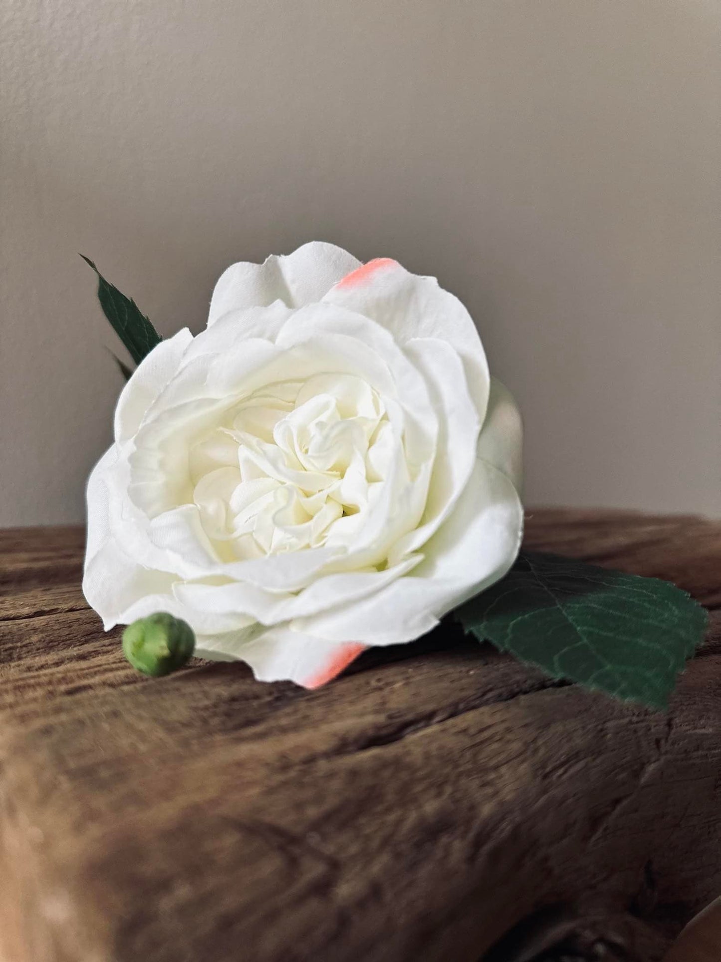 Rose 45cm – Hvid - VIAMAJA.DK