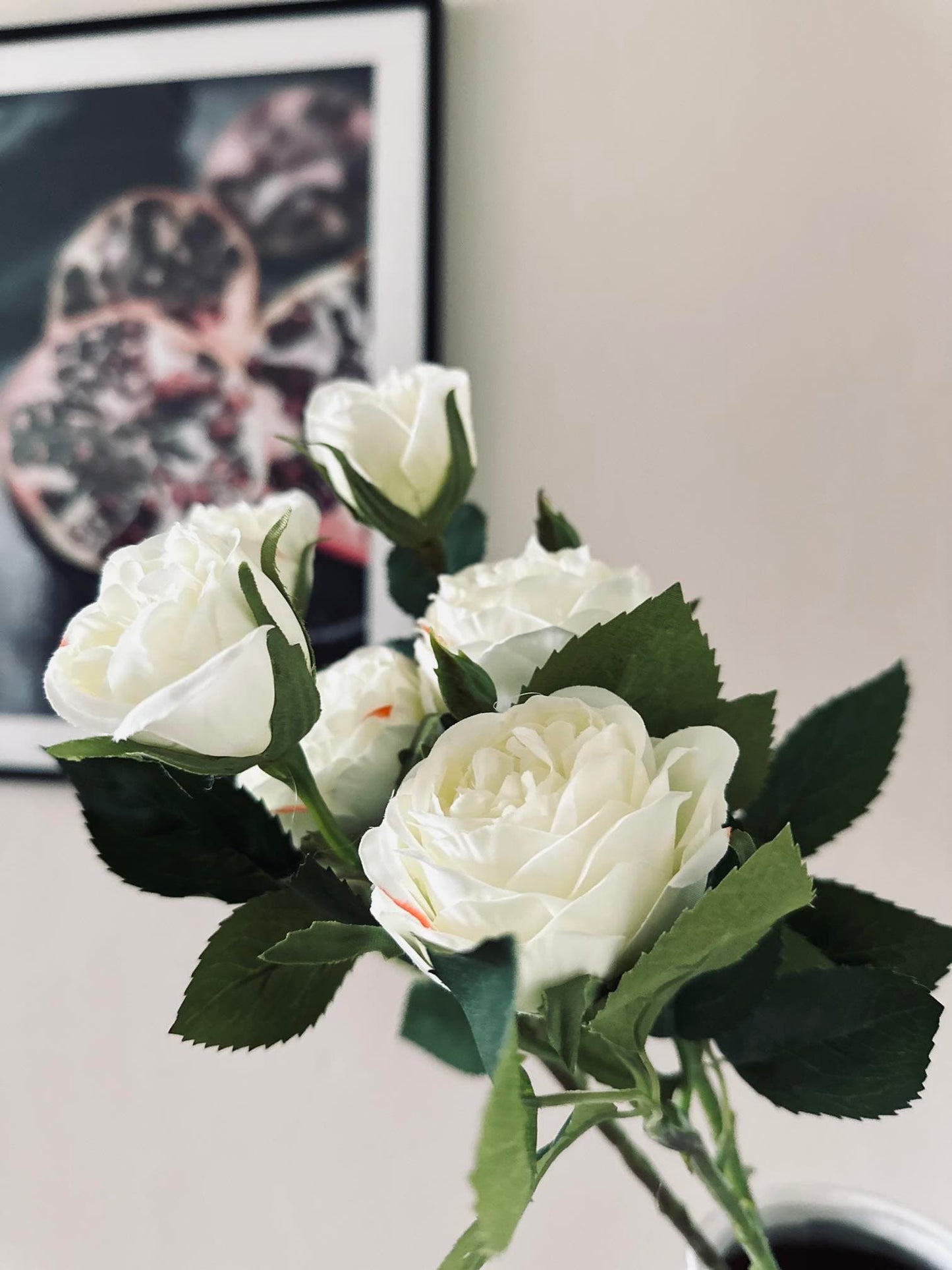 Rose 54cm – Hvid - VIAMAJA.DK