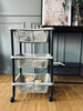 Rullvagn med 3 korgar – Beige