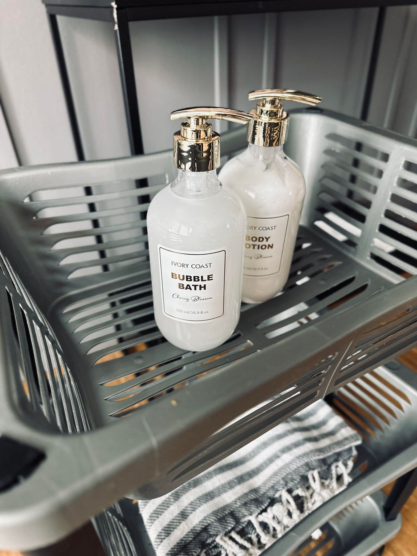 Rullevogn med 3 kurve - Grå - VIAMAJA.DK